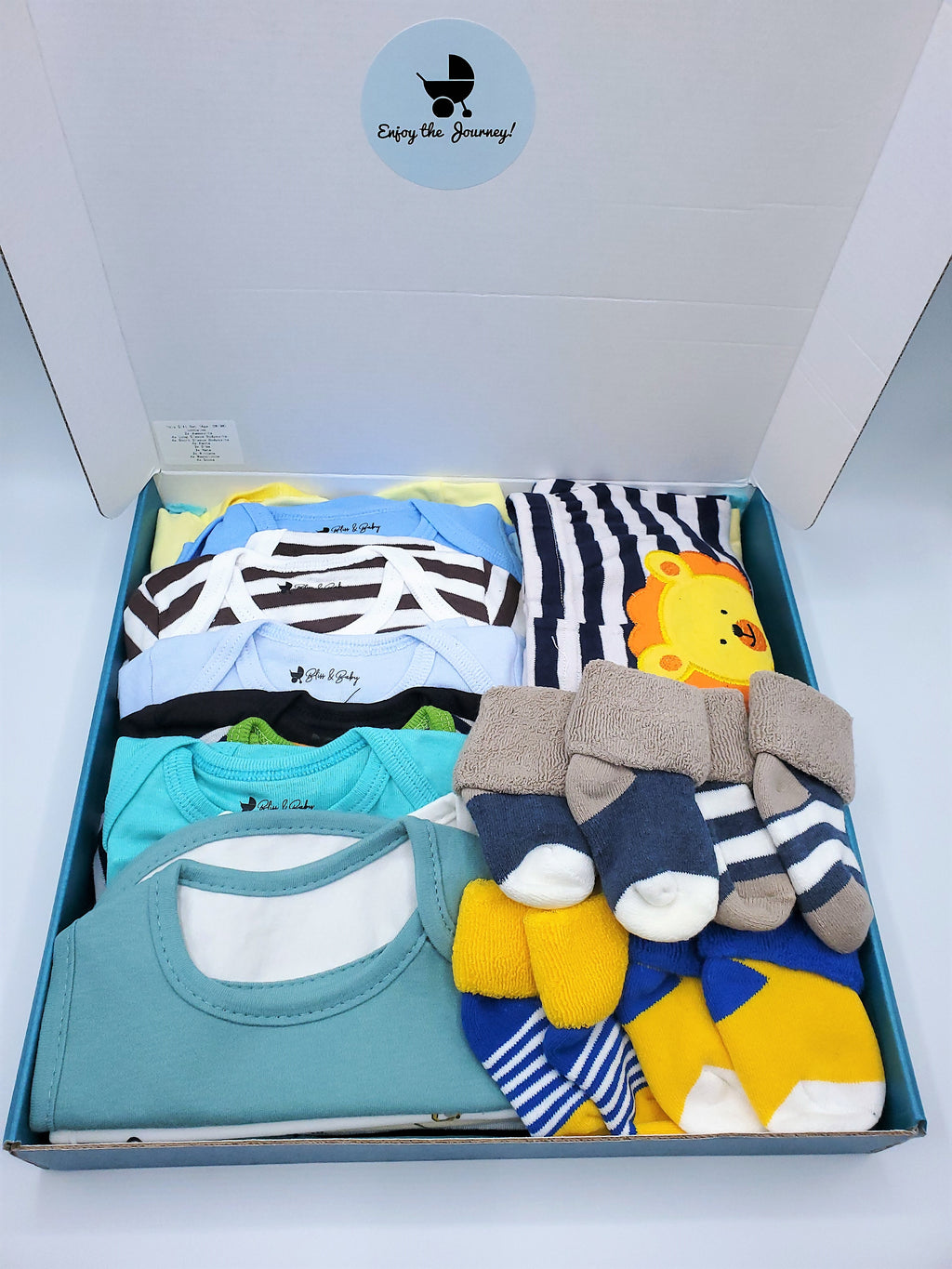 31-Piece Baby Boy Starter Box Gift Set