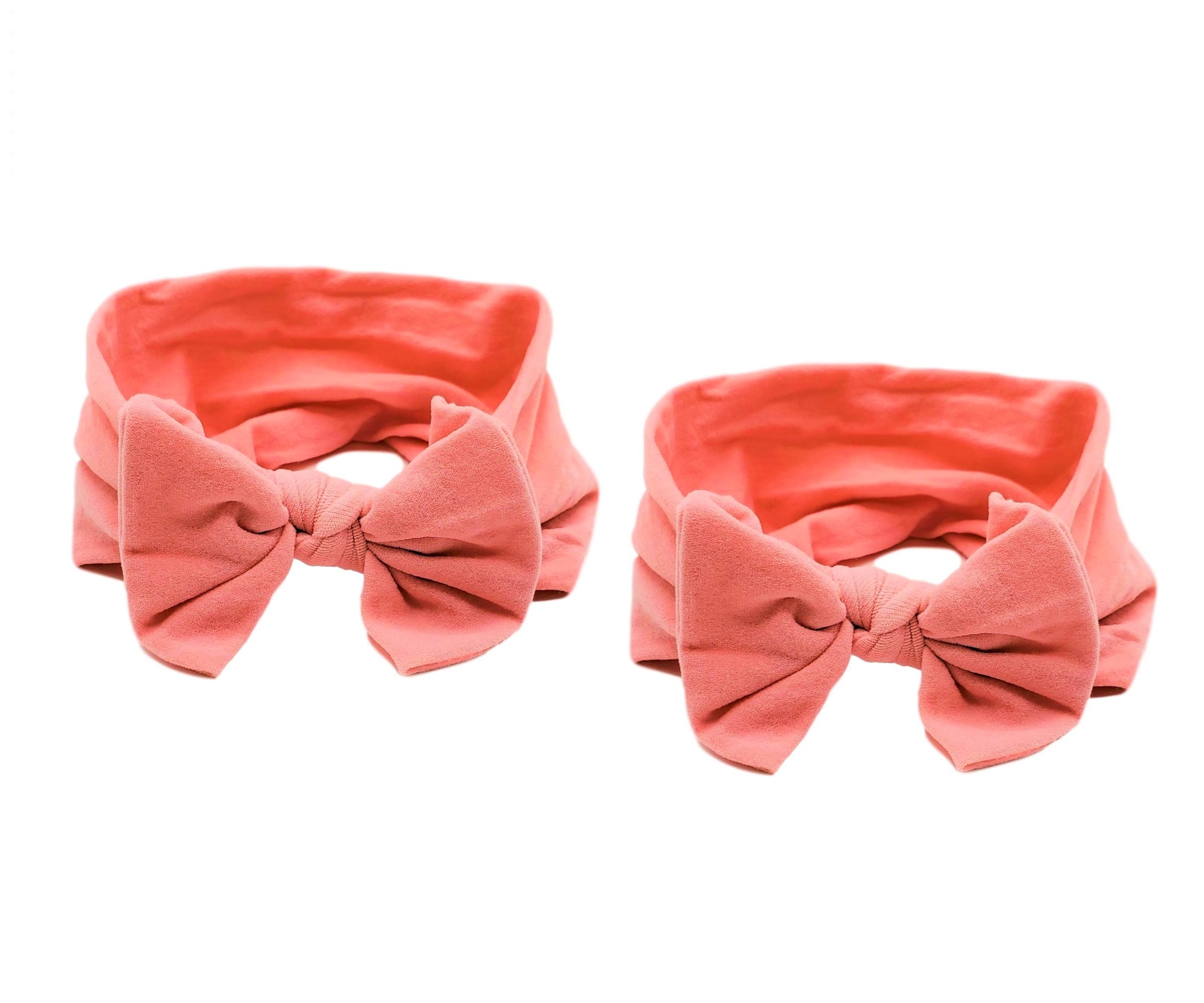 2-Pack Baby Girl Bow Headband