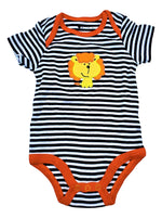 4-Pack Short Sleeve Baby Boy Bodysuit