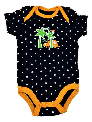 4-Pack Short Sleeve Baby Boy Bodysuit